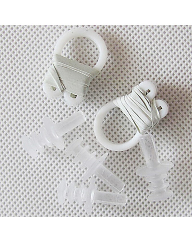 PVC Material Earplugs/Nose Clips for Diving/Swimming
