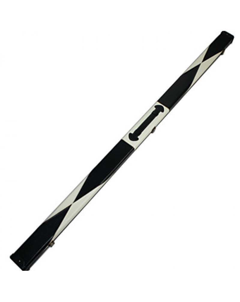 1 Piece Snooker Cue Case For Snooker Cue Stick 1.57M Black and White